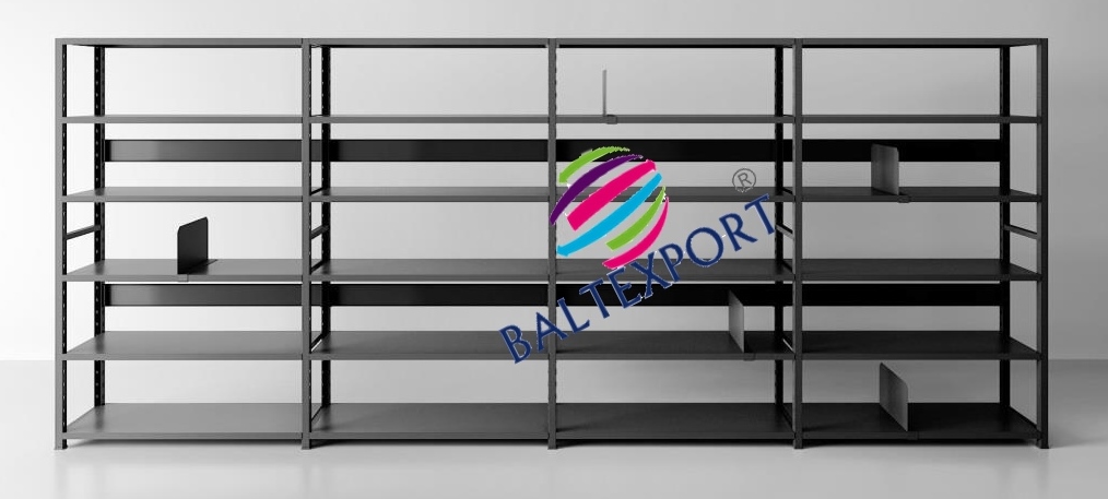 05_Estante de Encaixe Preta Baltexport