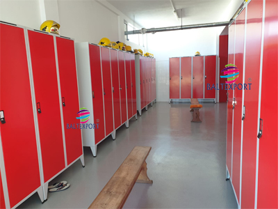Armario Bombeiro Duplo Chapa 2080x1000x550 mm Fechadura Duas Chaves
