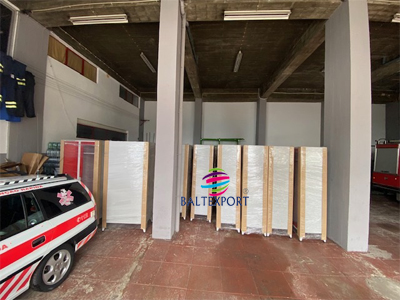 Armario Bombeiros Duplo Chapa 2080x1000x550 mm Fechado
