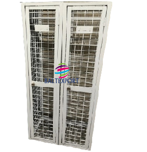 Armario Vestiario Individual em Rede 1 Cacifo Porta em Rede 1900x500x500mm