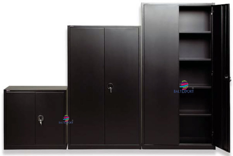Armario alto Contabilidade 1950x1200x420 mm Preto