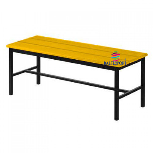 Banco Corrido Balneario Ref 620 Fenolico Amarelo 006