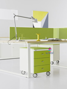 Bloco de Gavetas Standard Rodados ou Fixos Qualquer Tipo de Escritório_012