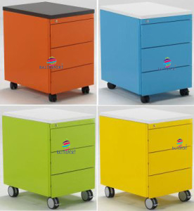 Bloco de Gavetas Standard Rodados ou Fixos Qualquer Tipo de Escritório_020