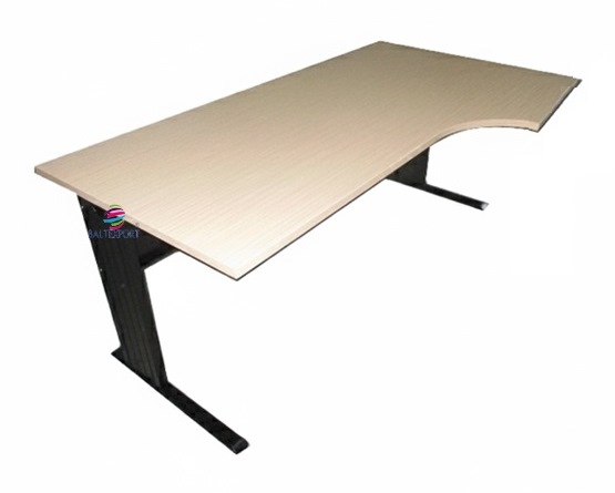 Secretária Posto Compacto Curvo 1600x900x750_Direito_Baltexport