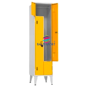 Vestiario Simples com 2 Portas em Z Portas Alaranja
