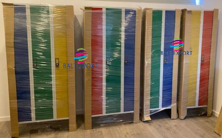 Vestiario duplo triplo com portas cores cacifos cor
