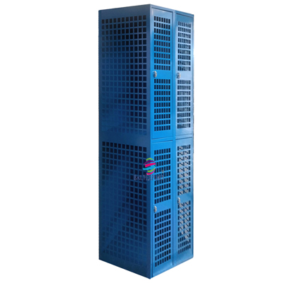 Vestiário Duplo 4 Portas Rede Azul Chatgpt imagem Baltexport