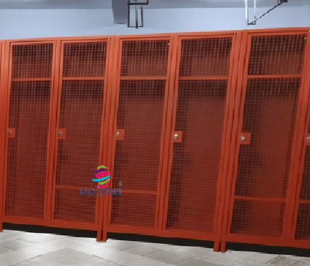 Vestiário Duplo Portas Rede Laranja Multiusos Baltexport Chatgpt imagem