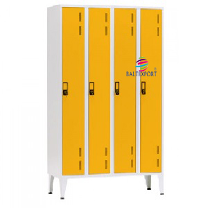 Vestiário Quadruplo com 1900x1200x500 mm Metalico