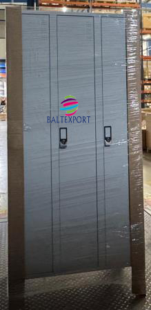 Vestiário triplo com 3 portas cacifos metalico